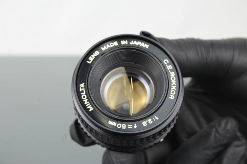 Minolta CE Rokkor 50mm f2.8 (Minolta SR mount) - Dutch|Thrift