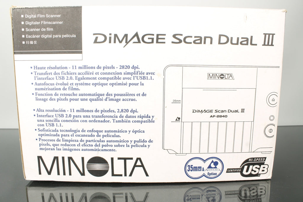 Minolta DiMAGE Scan Dual 3 - Dutch|Thrift