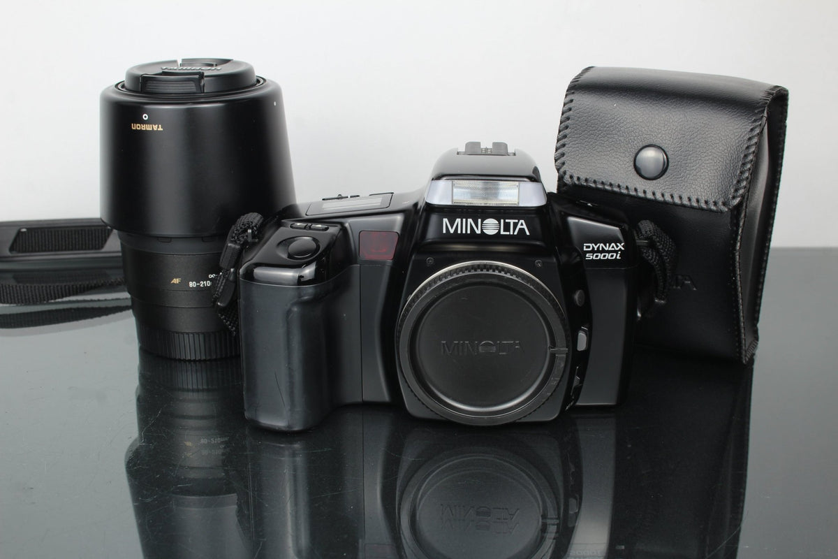 Minolta Dynax 5000i + 80 - 210mm 1:4.5 - 5.6 lens - Dutch|Thrift