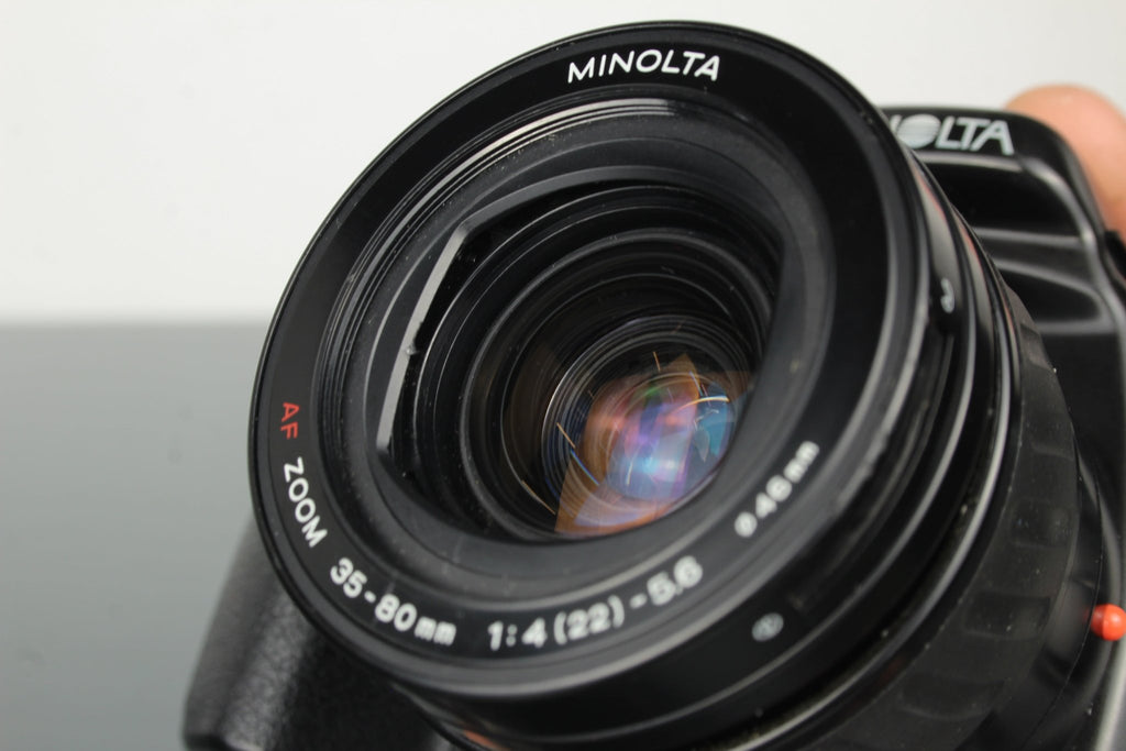 Minolta Dynax 500si + 35 - 80mm 1:4 - 5,6 lens - Dutch|Thrift