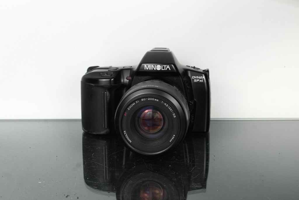 Minolta Dynax SPxi + AF Zoom XI 80 - 200mm - Dutch|Thrift