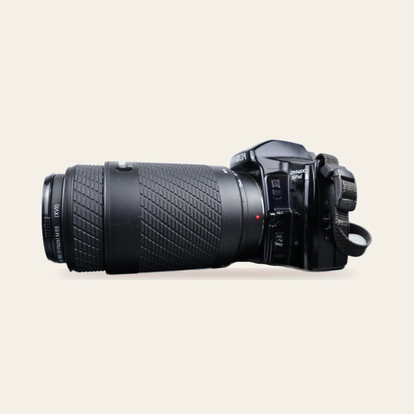 Minolta Dynax SPxi + Exakta 75-300mm f/4-5.6