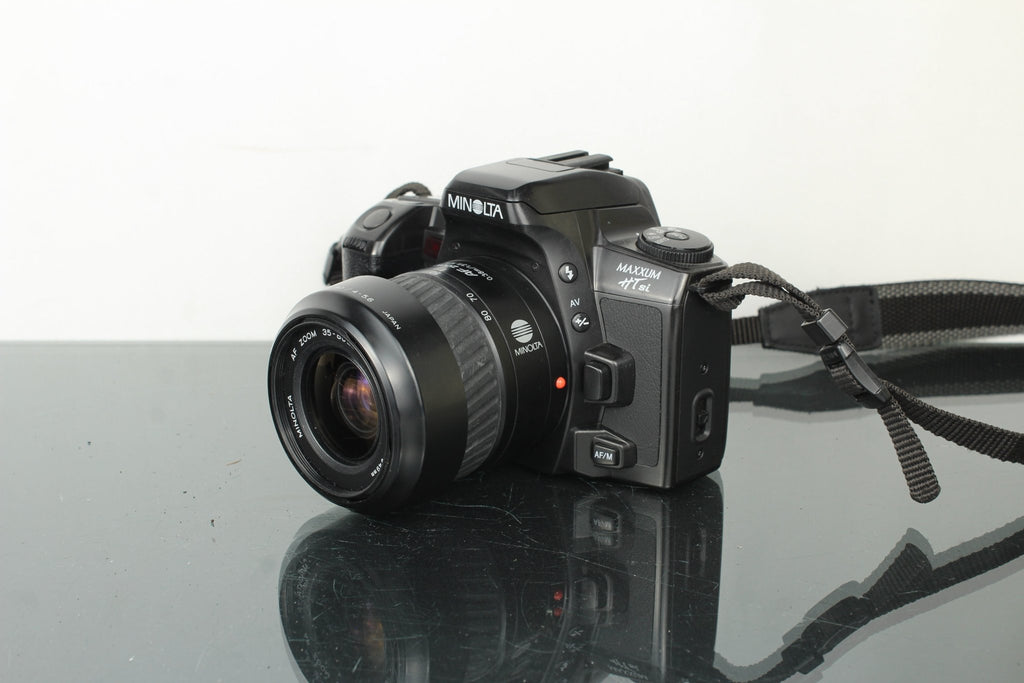 Minolta Maxxum HTsi + AF Zoom 35 - 80mm 1:4 - 5.6 lens - Dutch|Thrift