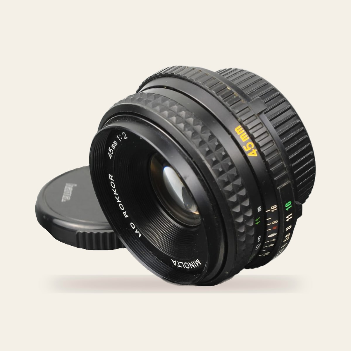 Minolta MD Rokkor 45mm 1:2
