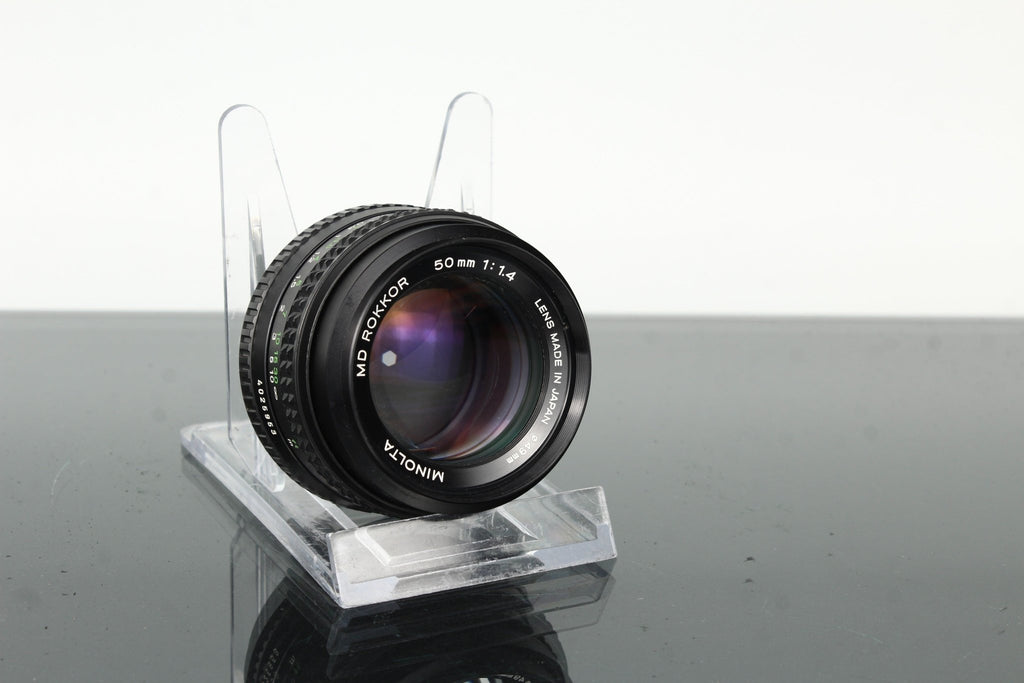 Minolta MD Rokkor 50mm f/1.4 - Dutch|Thrift