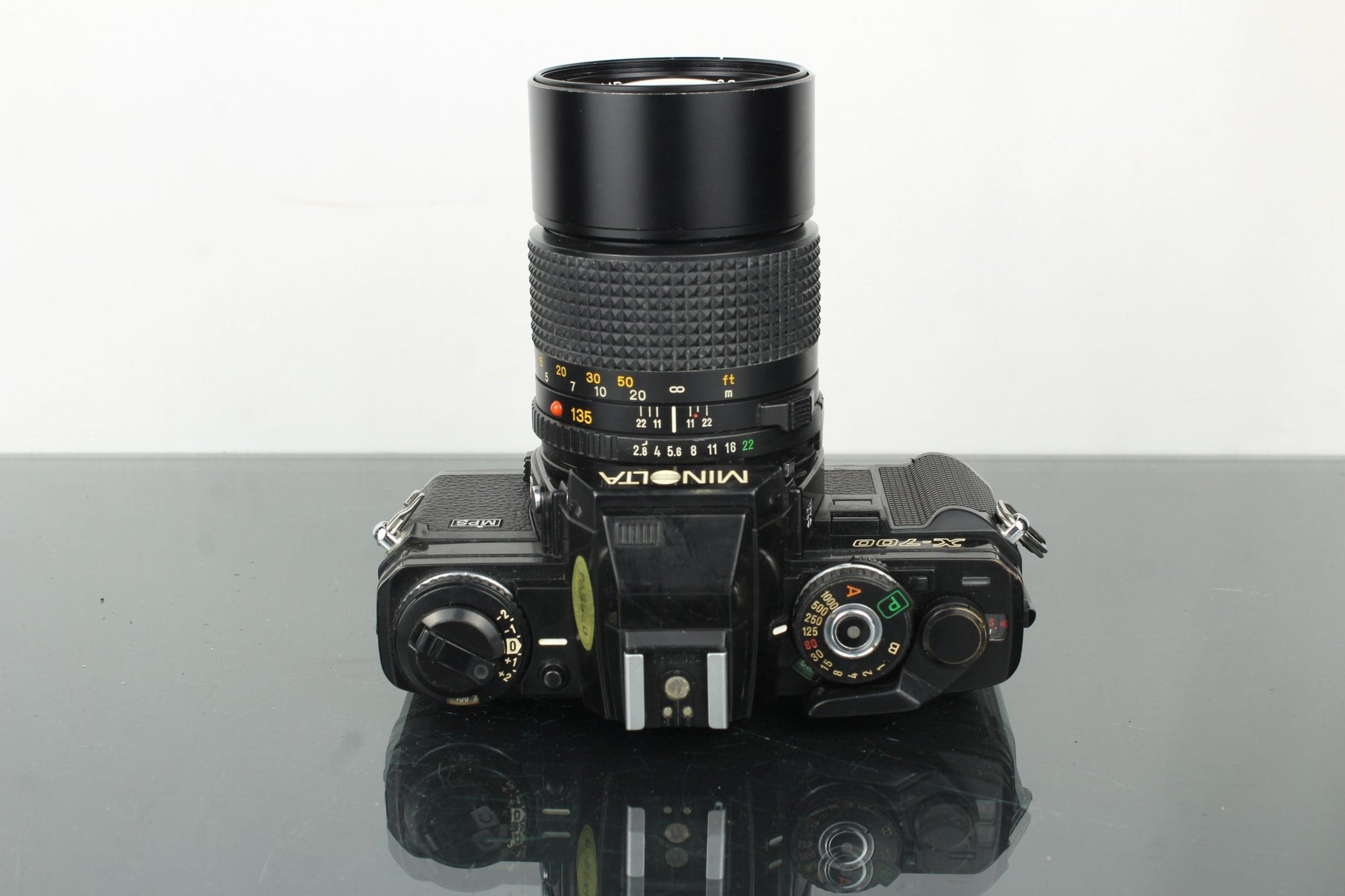 Minolta X - 700 MPS + Minolta MD 135mm 1:2.8 lens - Dutch|Thrift