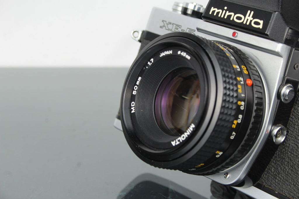 Minolta XE - 5 + 50mm 1.7 Minolta MD lens - Dutch|Thrift