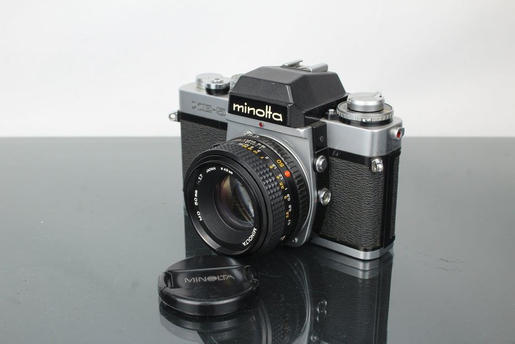 Minolta XE - 5 + 50mm 1.7 Minolta MD lens - Dutch|Thrift