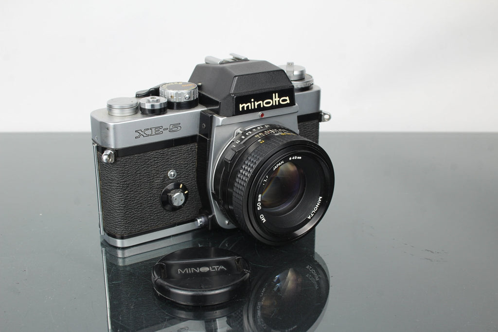 Minolta XE - 5 + 50mm 1.7 Minolta MD lens - Dutch|Thrift