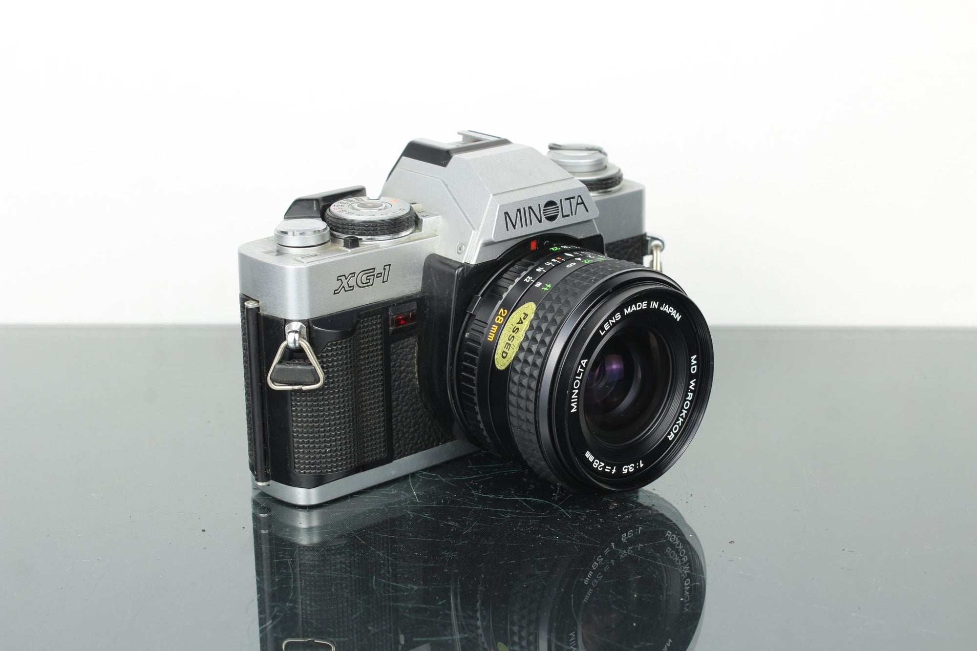 Minolta XG - 1 + 28mm 1:3.5 MD W.Rokkor lens - Dutch|Thrift