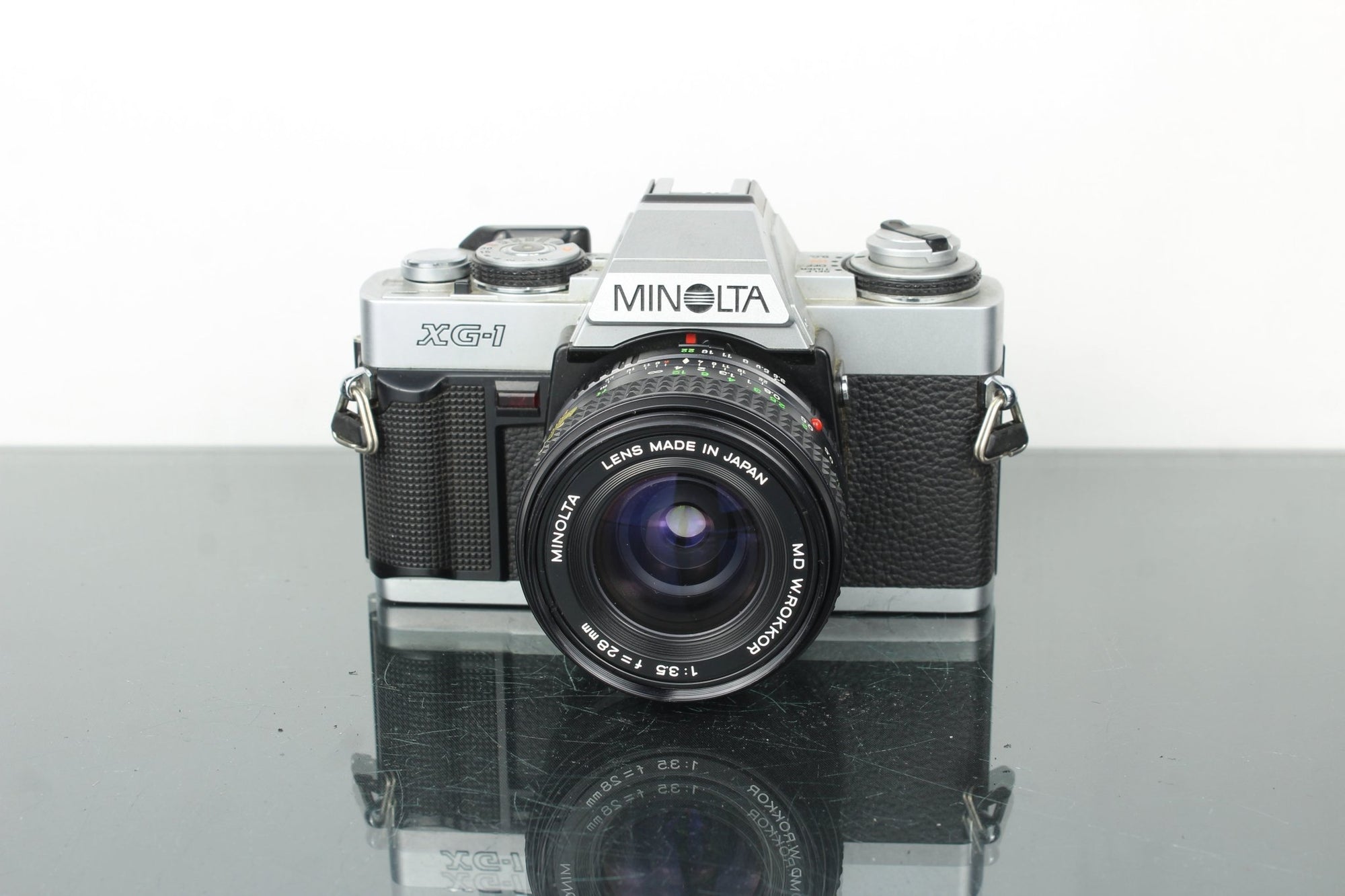 Minolta XG - 1 + 28mm 1:3.5 MD W.Rokkor lens - Dutch|Thrift