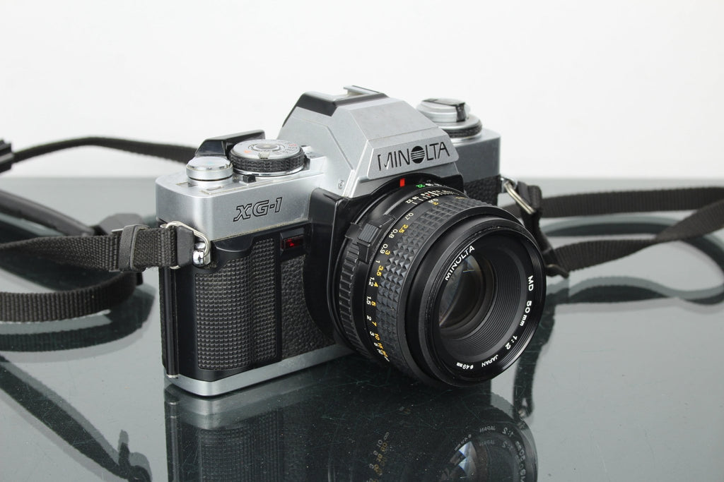 Minolta XG - 1 + 50mm 1:2 MD lens - Dutch|Thrift