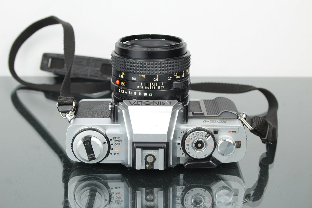 Minolta XG - 1 + 50mm 1:2 MD lens - Dutch|Thrift