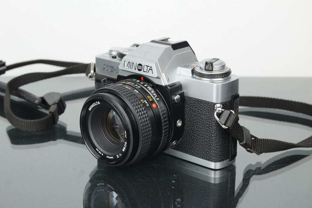 Minolta XG - 1 + 50mm 1:2 MD lens - Dutch|Thrift