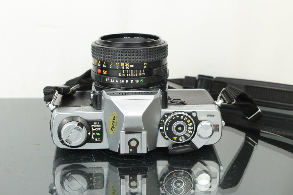 Minolta XG 1 + 50mm 1.7 Minolta MD lens - Dutch|Thrift