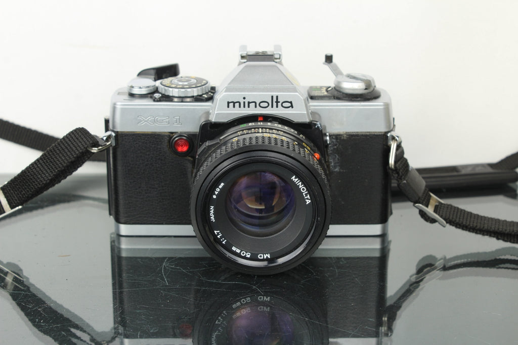 Minolta XG 1 + 50mm 1.7 Minolta MD lens - Dutch|Thrift
