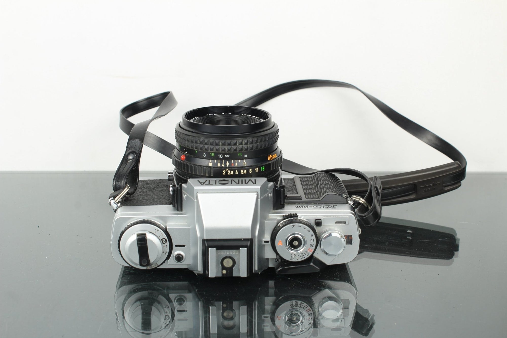 Minolta XG - M + 45mm 1:2 Minolta MD lens - Dutch|Thrift