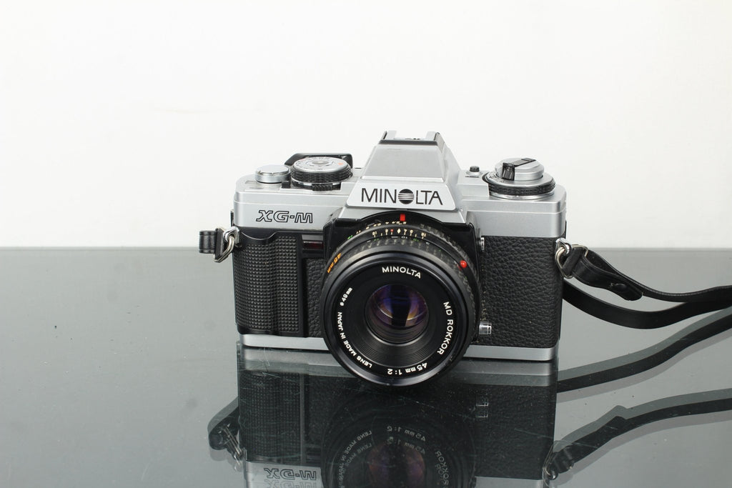 Minolta XG - M + 45mm 1:2 Minolta MD lens - Dutch|Thrift