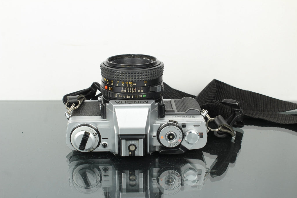 Minolta XG - M + 50mm 1.7 Minolta MD lens - Dutch|Thrift