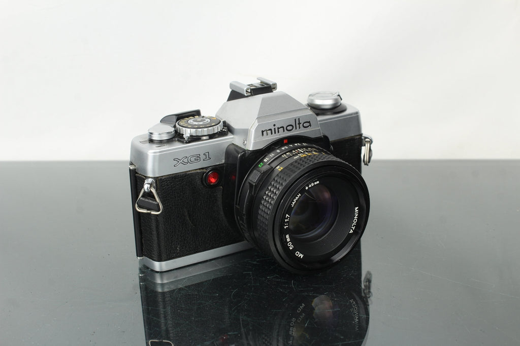 Minolta XG1 + 50mm 1.7 Minolta MD lens - Dutch|Thrift