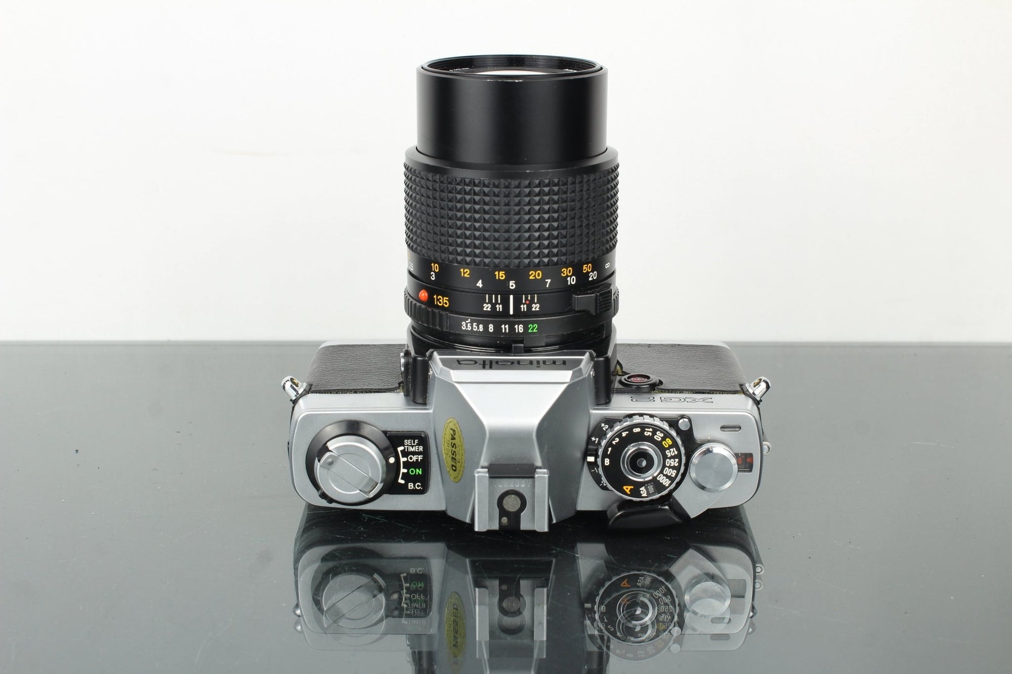 Minolta XG2 + Minolta MD 135mm 1:3.5 lens - Dutch|Thrift