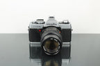 Minolta XG2 + Minolta MD 135mm 1:3.5 lens - Dutch|Thrift