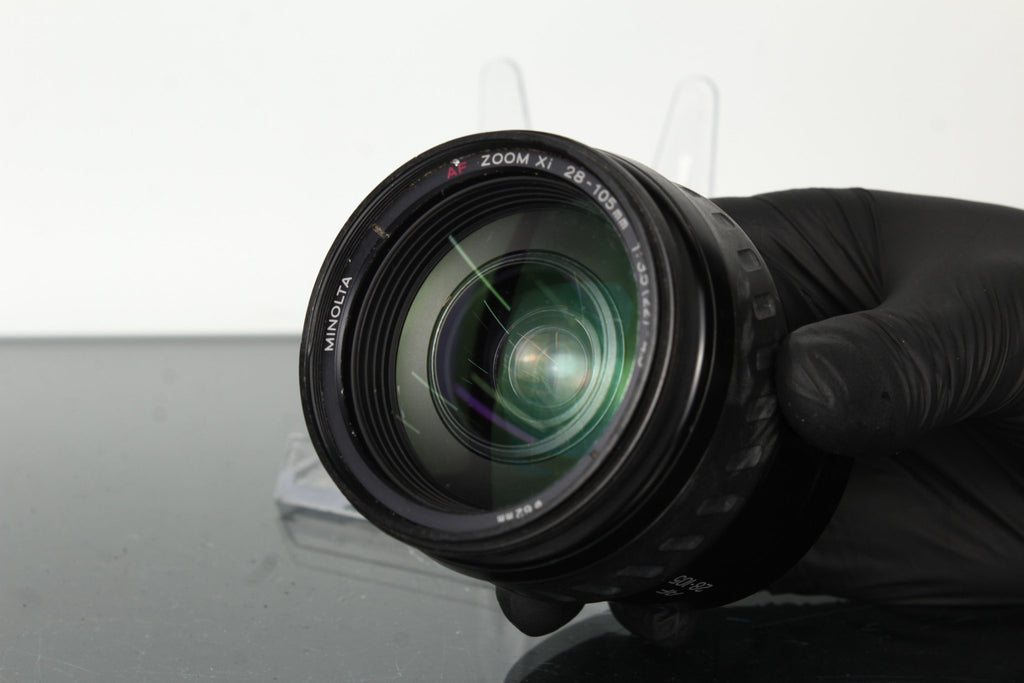 Minolta Zoom XI 28 - 105mm 1:3.5(22) - 4.5 - Dutch|Thrift