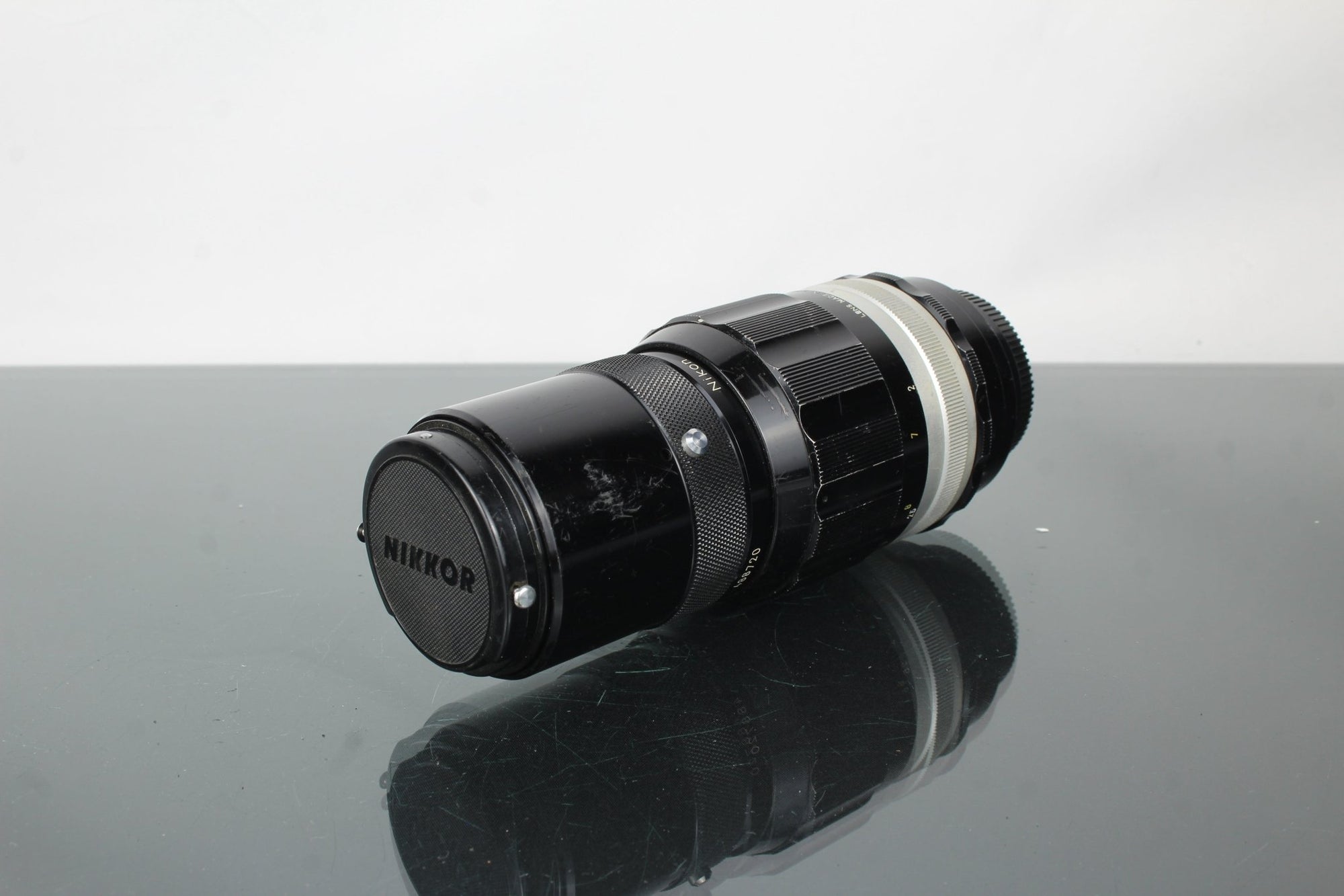 Nikkor - Q 1:4 F=200mm + Nikon F - mount - Dutch|Thrift