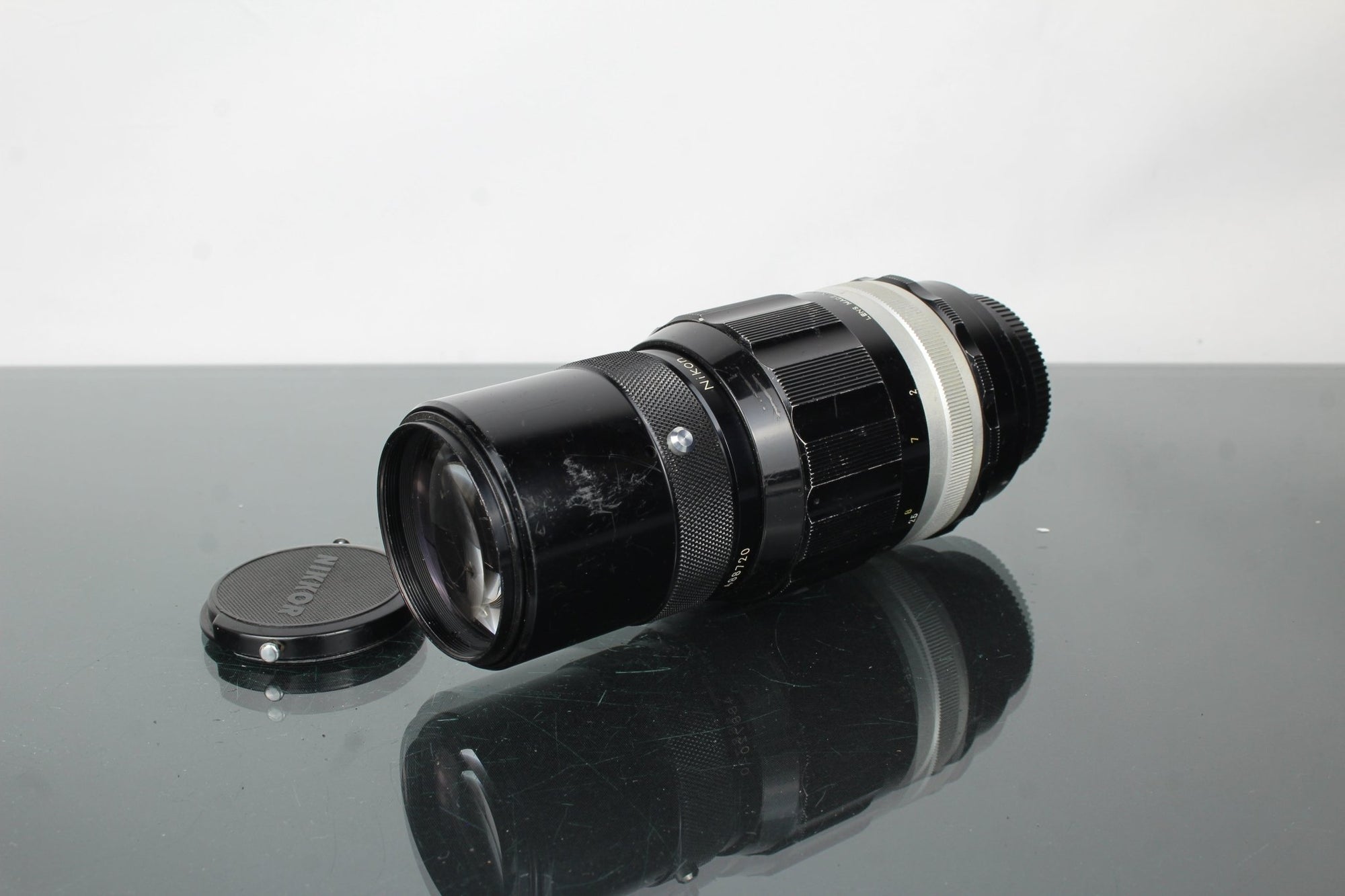 Nikkor - Q 1:4 F=200mm + Nikon F - mount - Dutch|Thrift