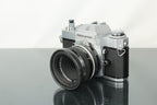 Nikkormat EL + 50mm 1:2 Nikon lens - Dutch|Thrift