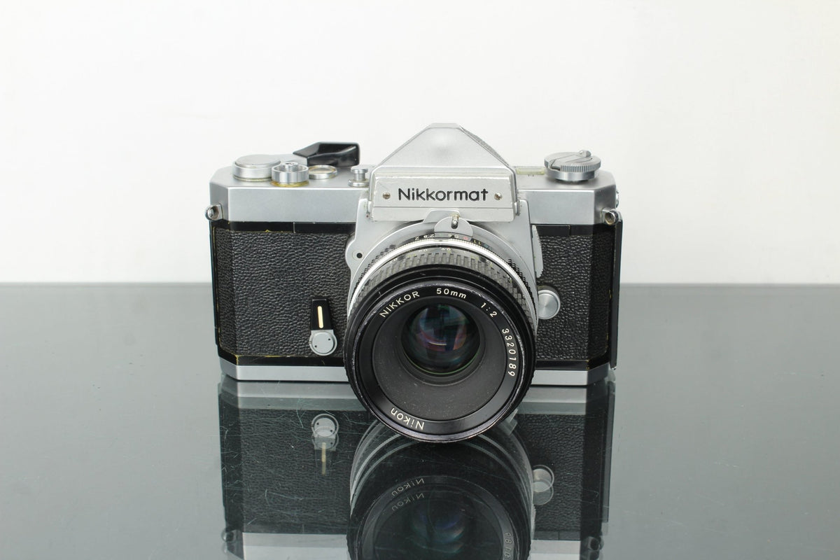Nikkormat FT + 50mm 1:2 Nikkor lens - Dutch|Thrift