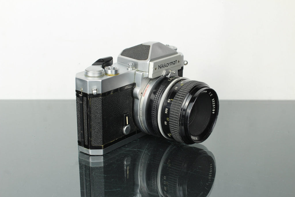 Nikkormat FT + 50mm 1:2 Nikkor lens - Dutch|Thrift