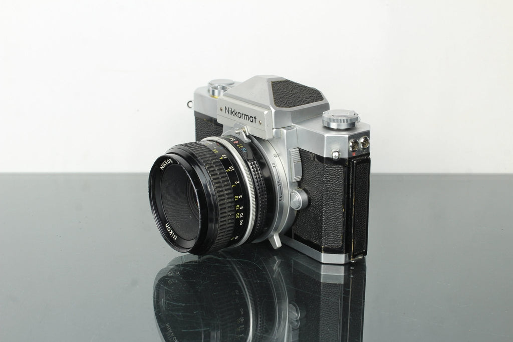 Nikkormat FT + 50mm 1:2 Nikkor lens - Dutch|Thrift