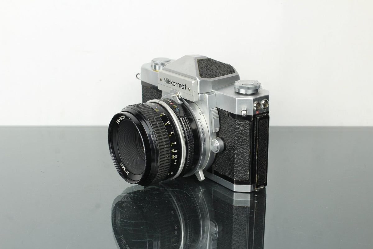 Nikkormat FT + 50mm 1:2 Nikkor lens - Dutch|Thrift