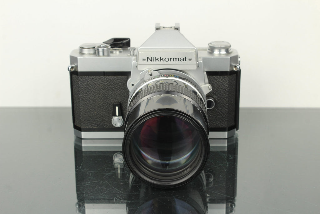 Nikkormat FT2 + 135mm 1:2.8 Nikkor lens - Dutch|Thrift
