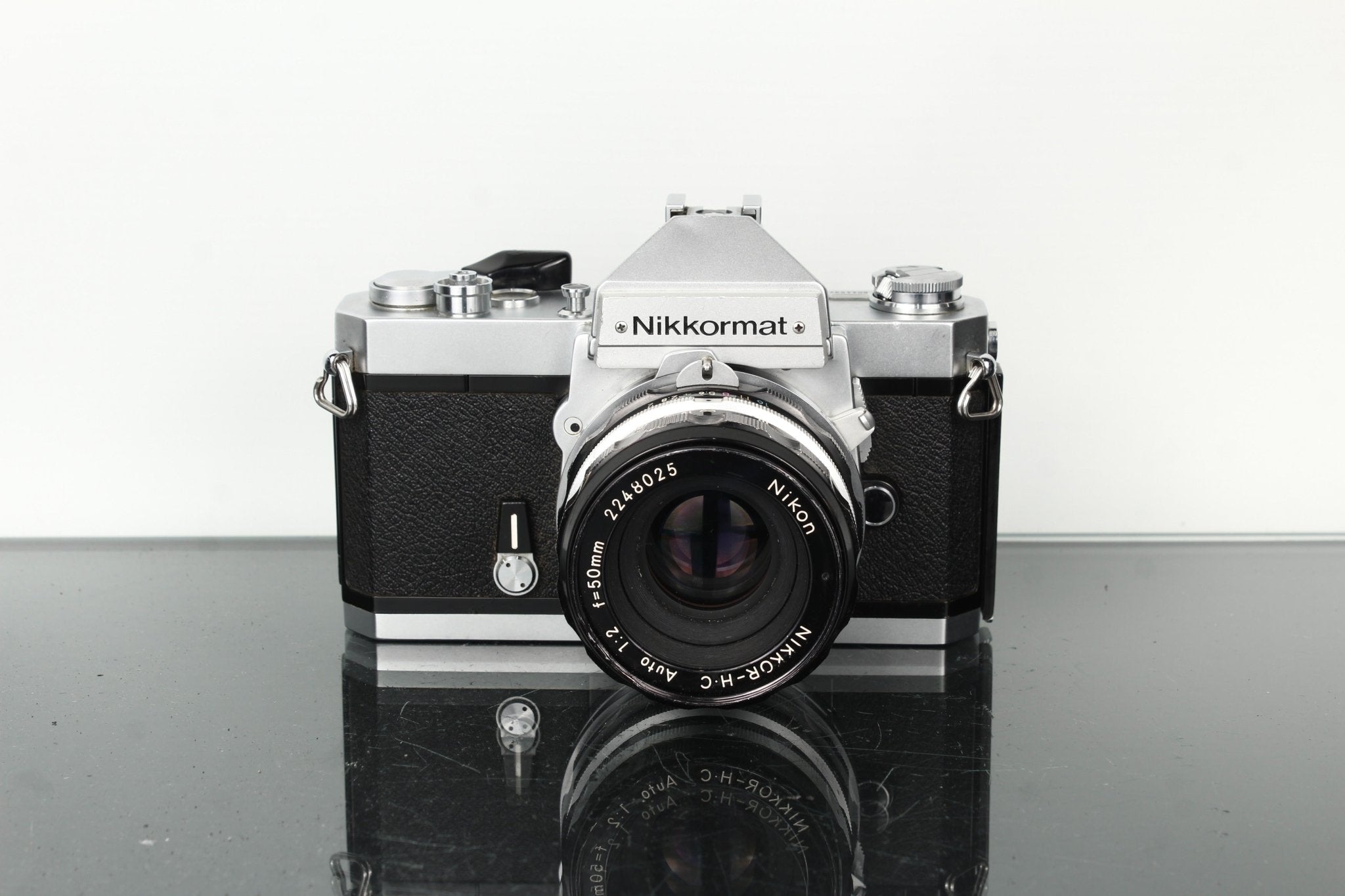 Nikkormat FT2 35mm SLR Film Camera with Nikon 50mm f/2 Lens