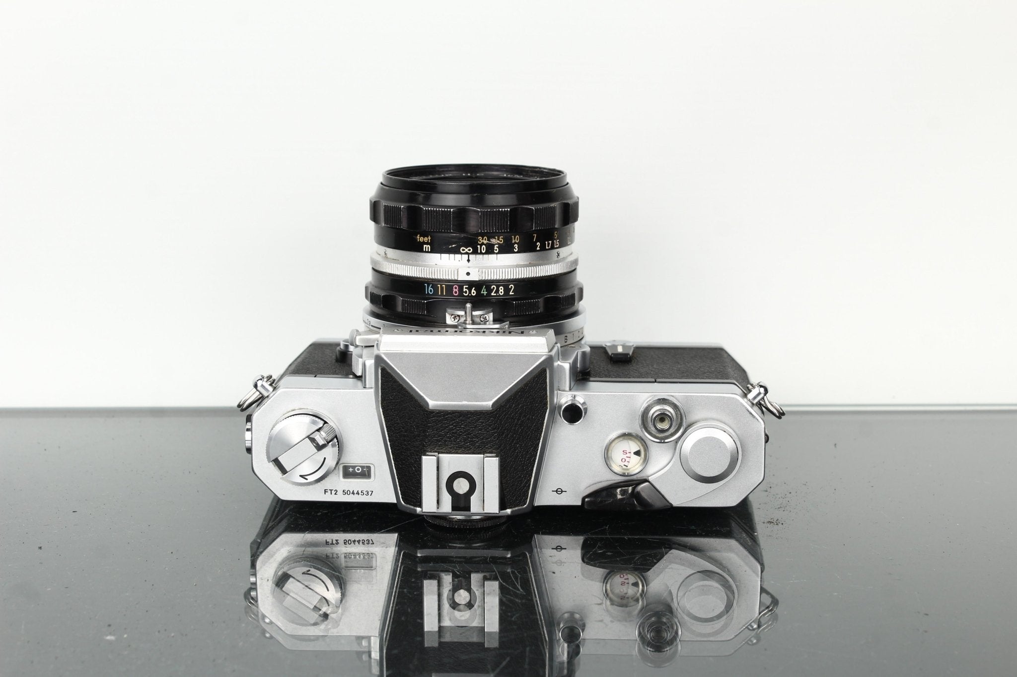 Nikkormat FT2 35mm SLR Film Camera with Nikon 50mm f/2 Lens