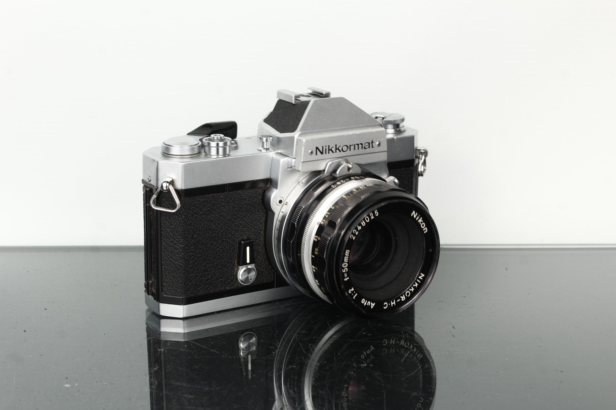 Nikkormat FT2 35mm SLR Film Camera with Nikon 50mm f/2 Lens