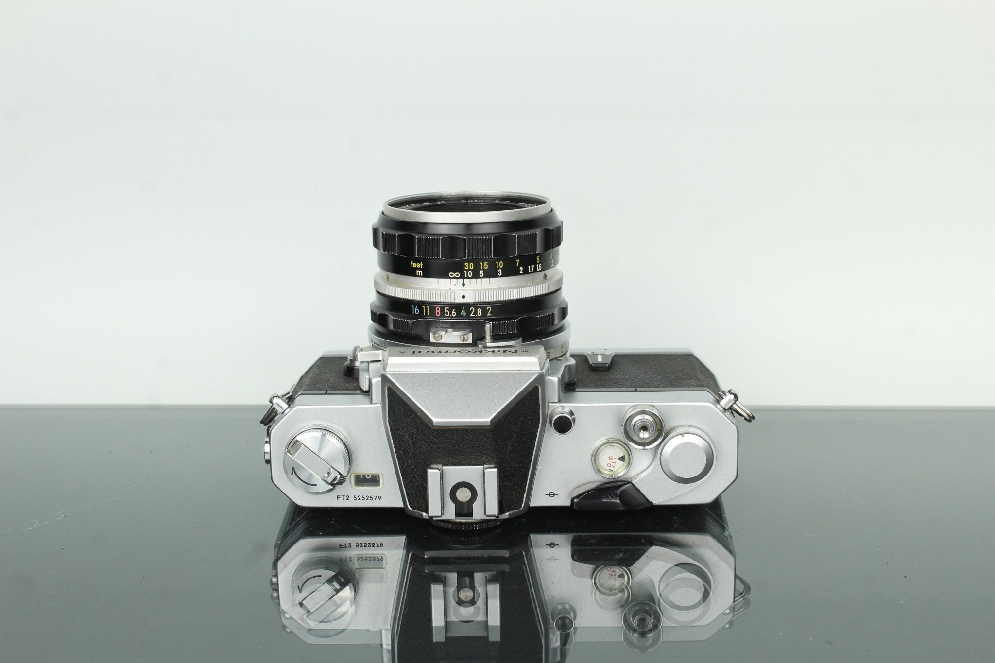 Nikkormat FTn 35mm Film SLR Camera with Nikkor 50mm f/2 Lens