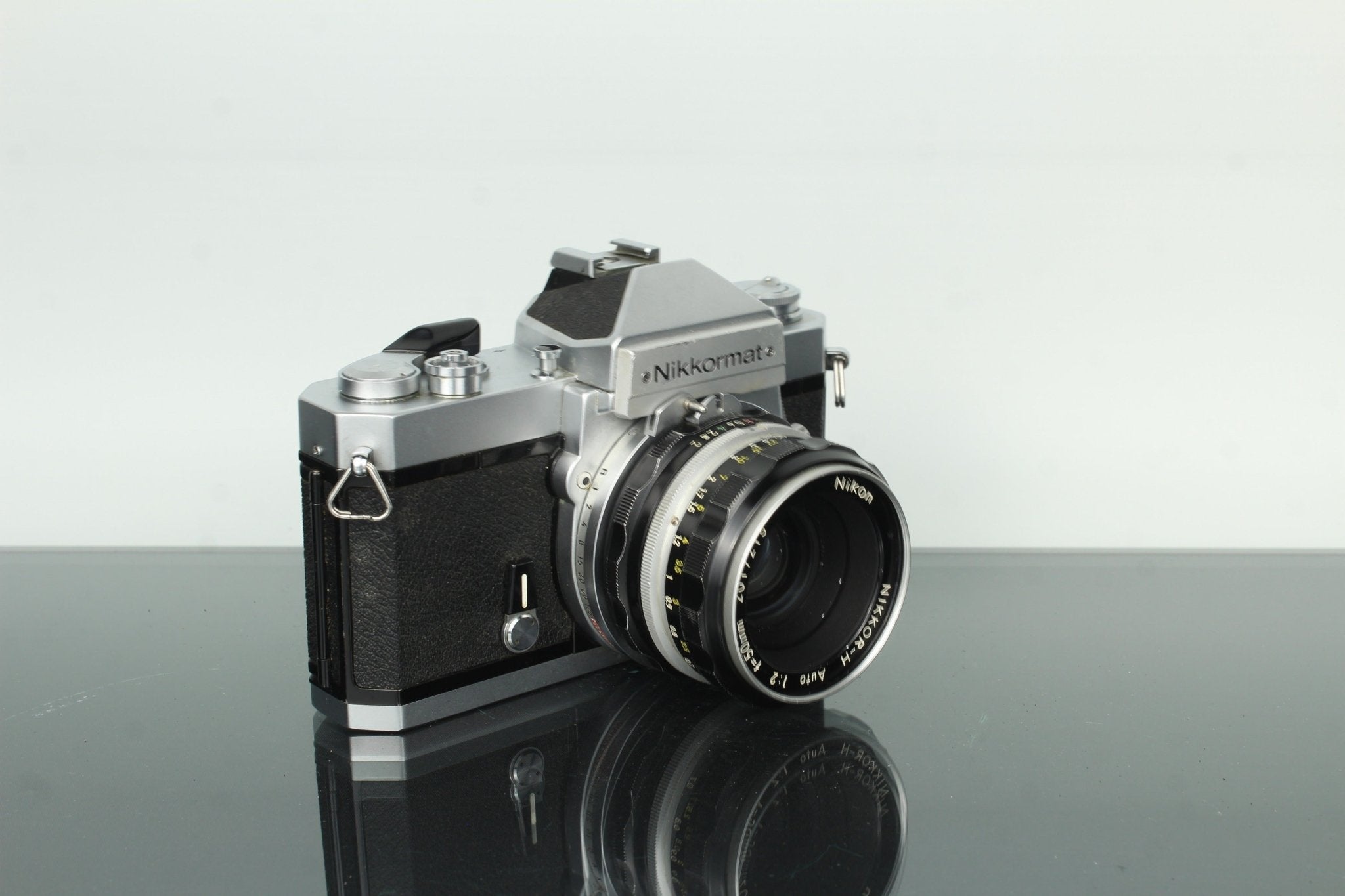Nikkormat FTn 35mm Film SLR Camera with Nikkor 50mm f/2 Lens
