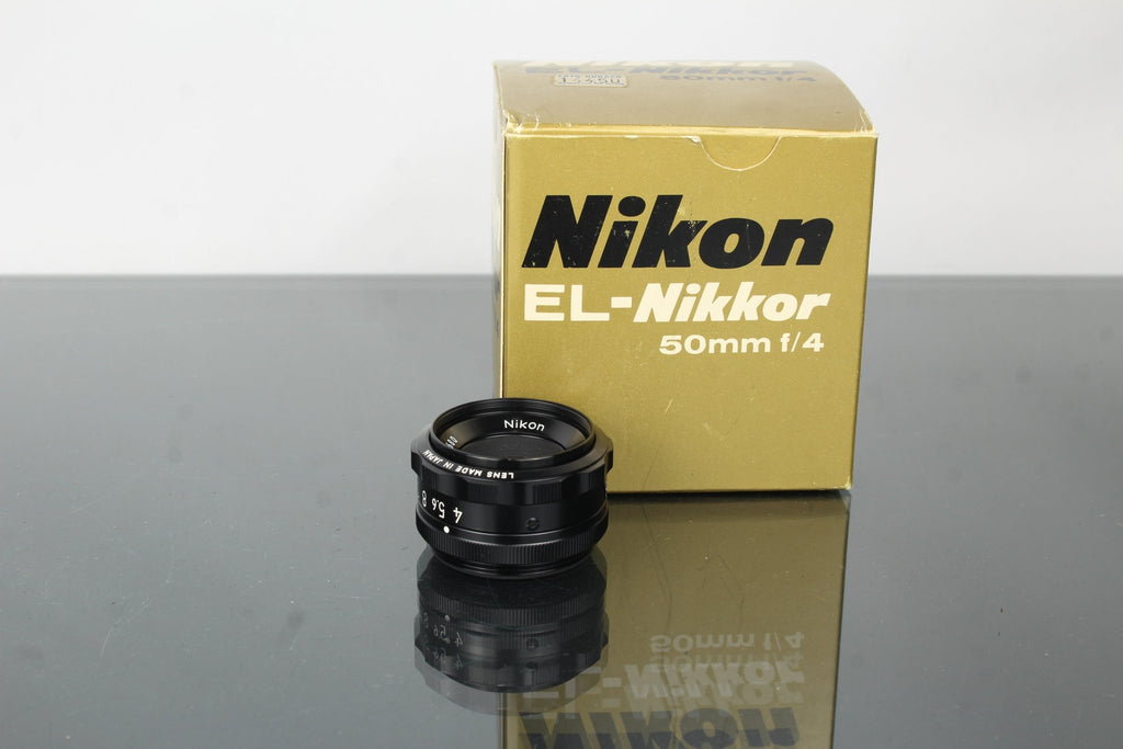 Nikon EL - Nikkor 50mm f/4 Nikon F - Mount - Dutch|Thrift