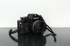 Nikon EM + Nikon E 28mm 1:2.8 - Dutch|Thrift