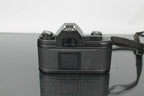 Nikon EM + Nikon E 50mm 1:1.8 - Dutch|Thrift