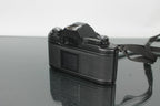 Nikon EM + Nikon E 50mm 1:1.8 - Dutch|Thrift