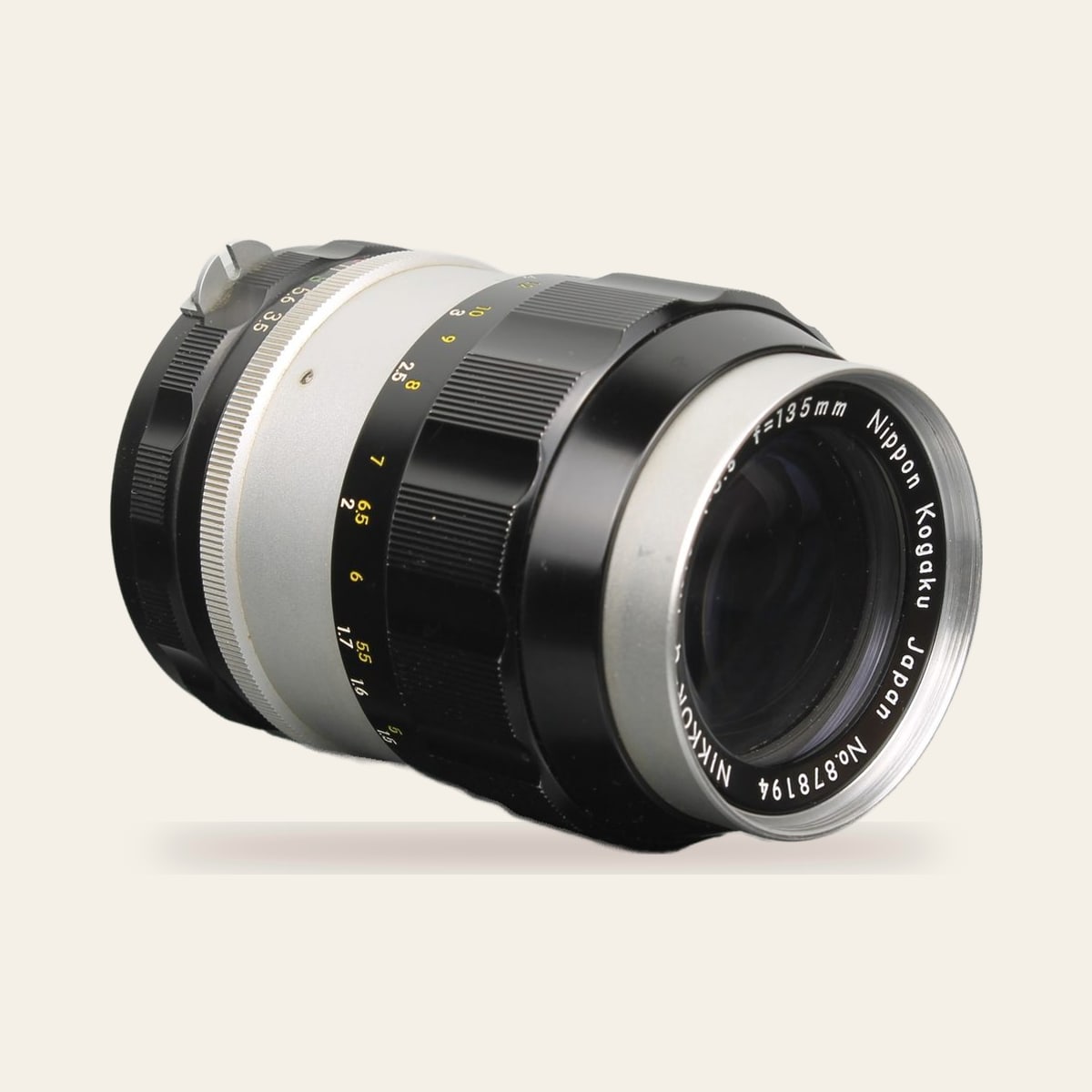 Nikon Nikkor-Q 1:3.5 F=135mm