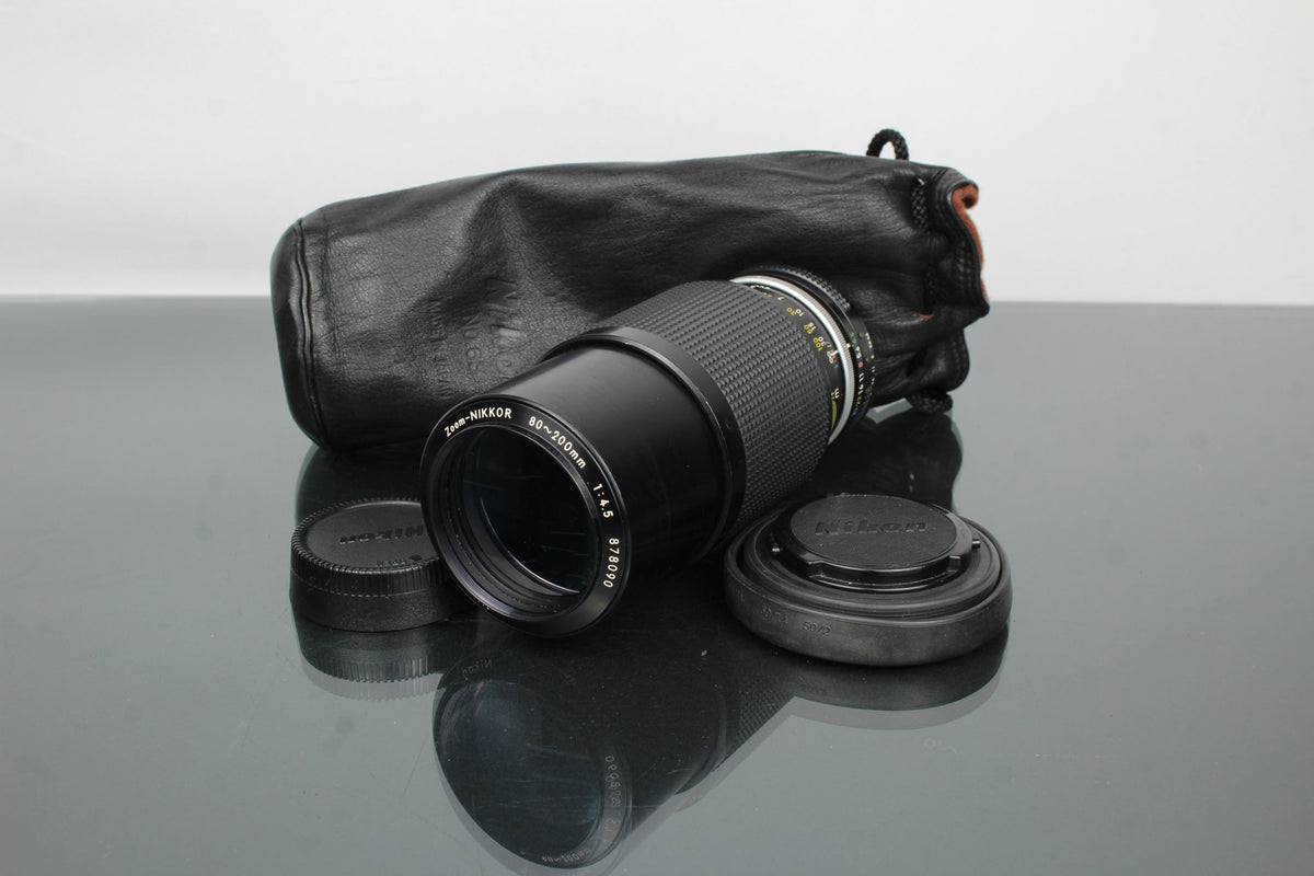 Nikon Zoom Nikkor 80 - 200mm 1:4.5 - Nikon F AI - S mount - Dutch|Thrift