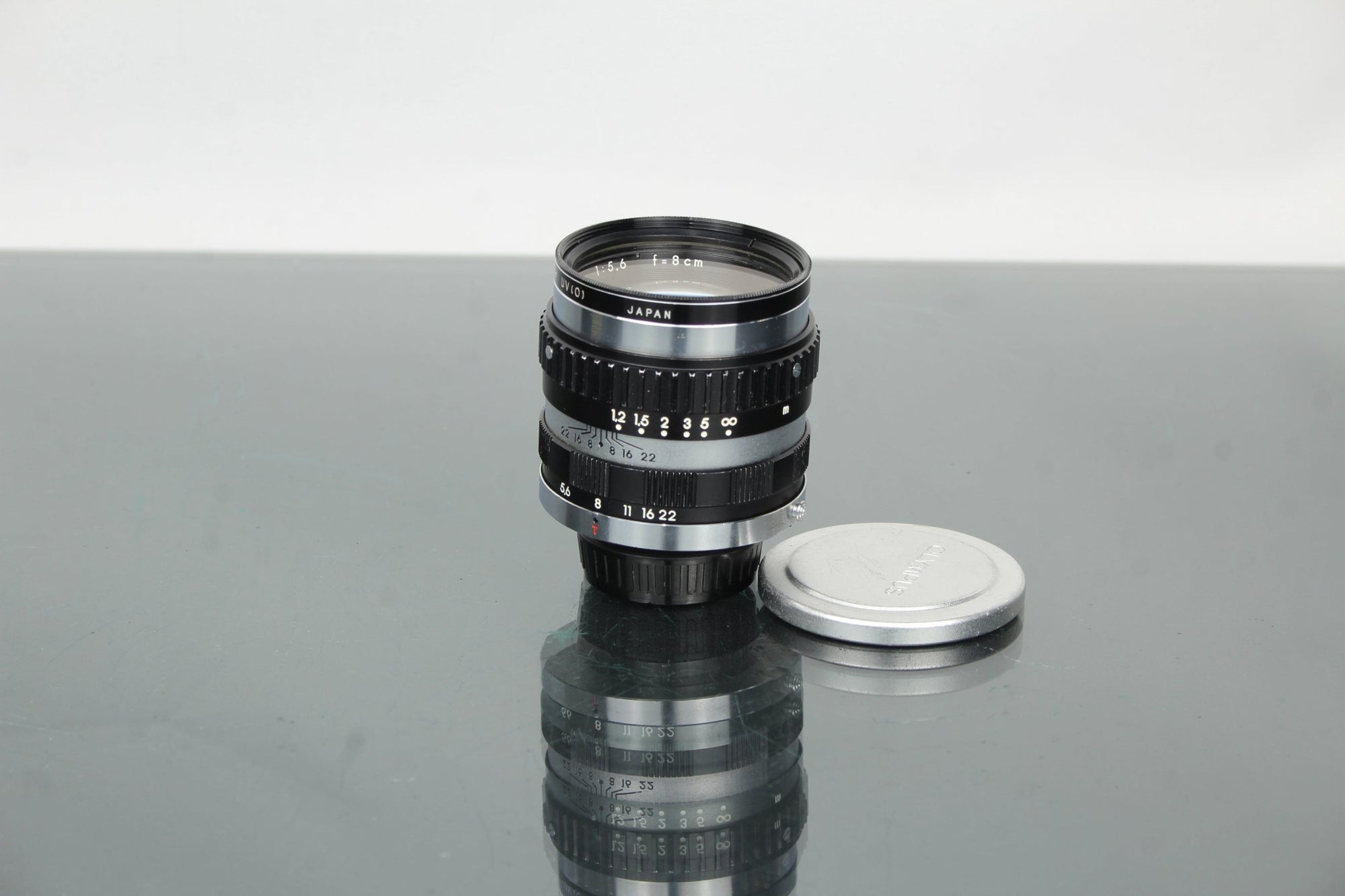 Olympus E.Zuiko - T 1:5.6 f=8cm Lens for Olympus ACE Mount - Dutch|Thrift