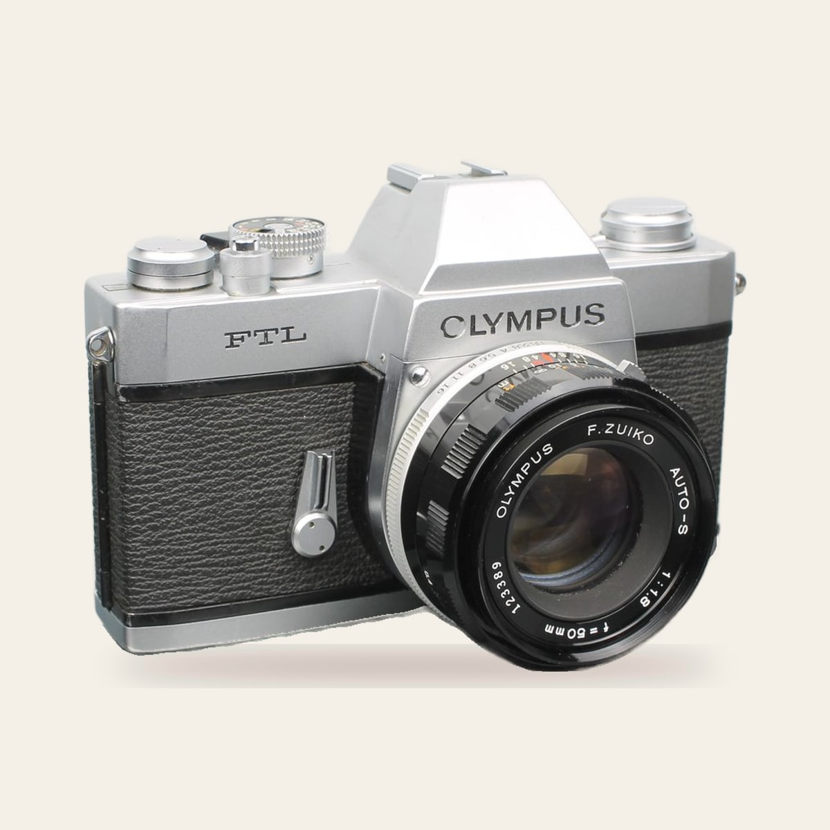 Olympus FTL + Olympus F.Zuiko Auto-S 50mm f/1.8