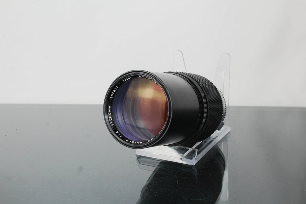 Olympus MC Auto T 1:4 F=200mm OM Mount - Dutch|Thrift