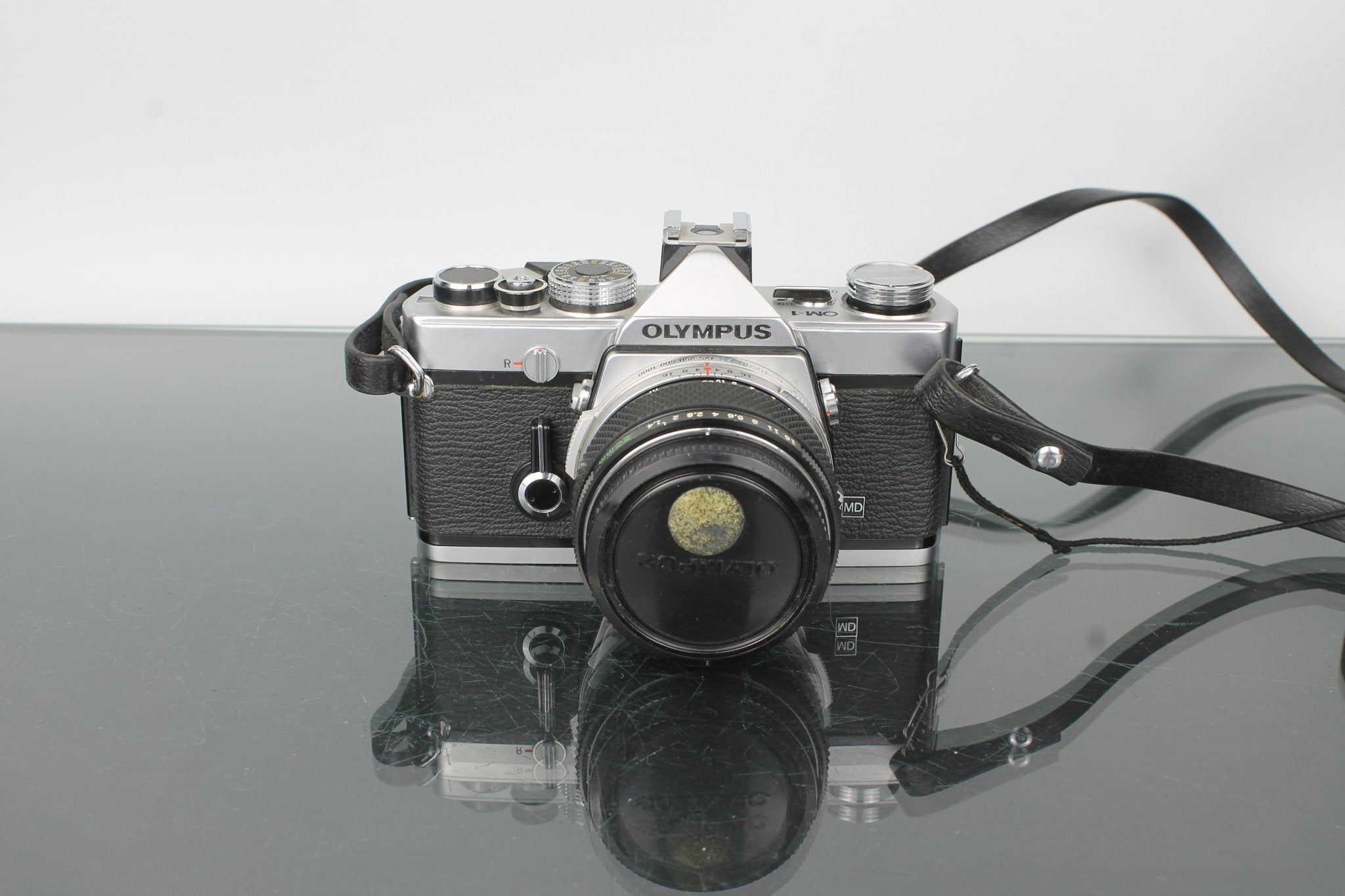 Olympus OM-1 Film Camera with F.Zuiko Auto-S 50mm f/1.4 Lens
